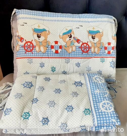 Бортики в кроватку