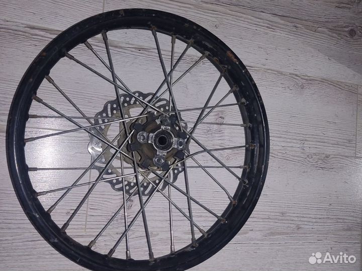 Ступица задняя на kayo t2