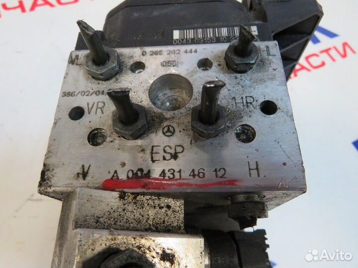 Блок ABS mercedes CL55 AMG 215