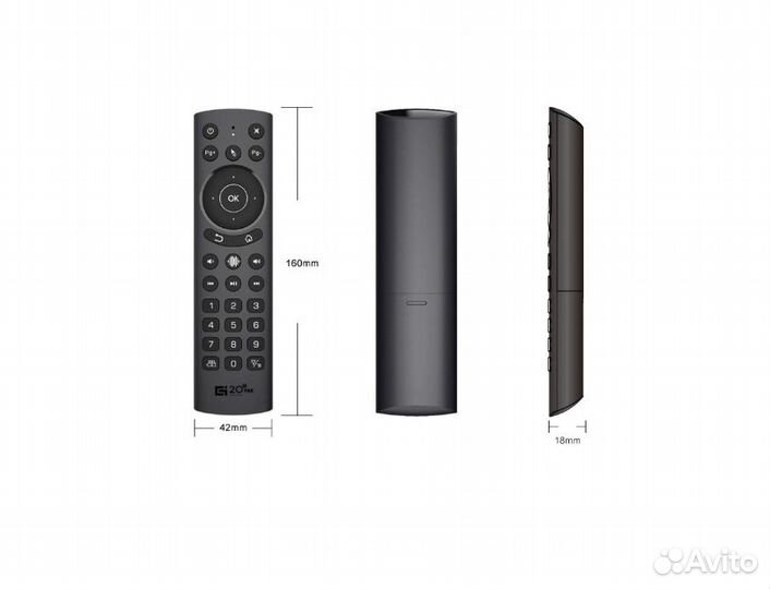 Пульт G20S Pro аэромышь с подсветкой