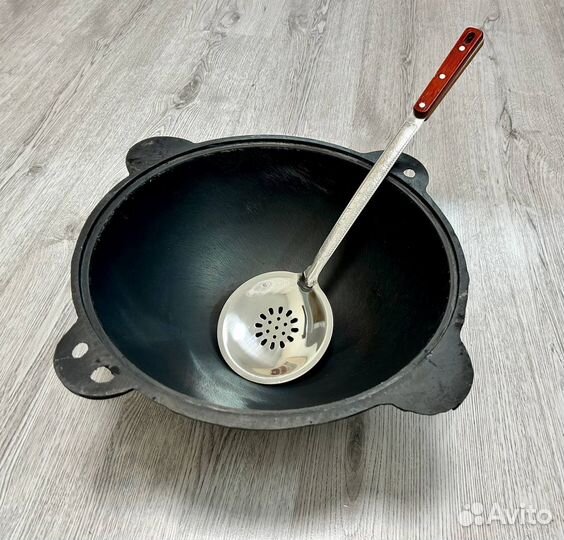 Казан чугунный узбекский