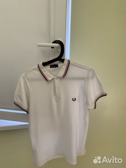Polo fred perry белое