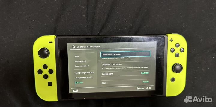 Nintendo Switch rev.1 прошитая