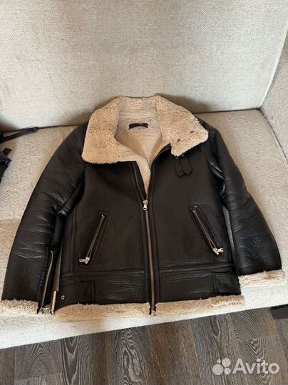 Дубленка zara