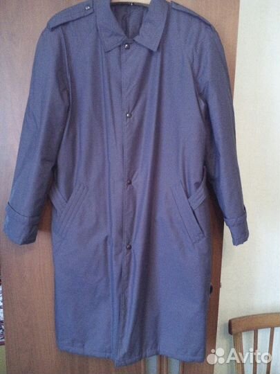 Демисезонный мужской плащ