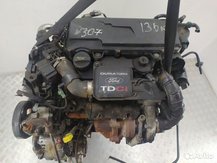 Двигатель Ford Fiesta 5 F6JB 5J08400 1.4 2008г