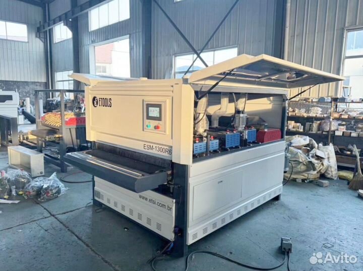 Рельефно-шлифовальный станок, 1000/6 с экраном