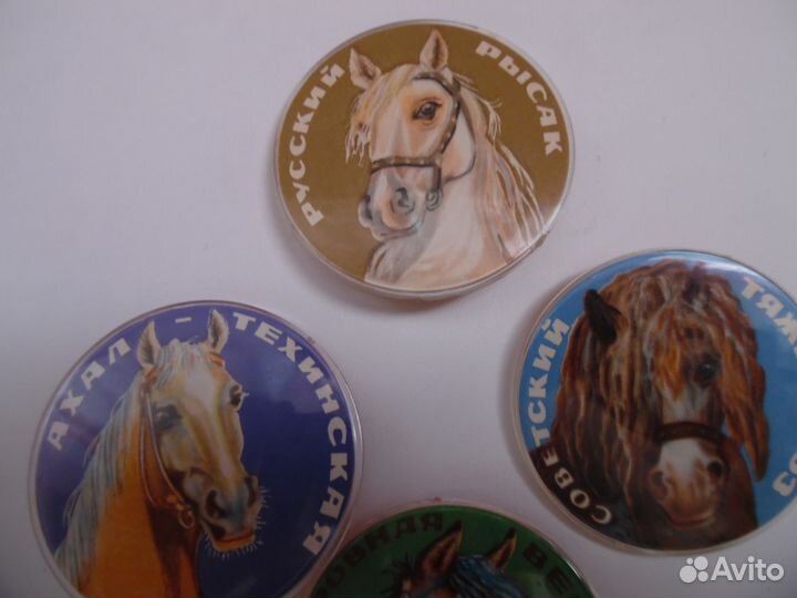 Значки лошади