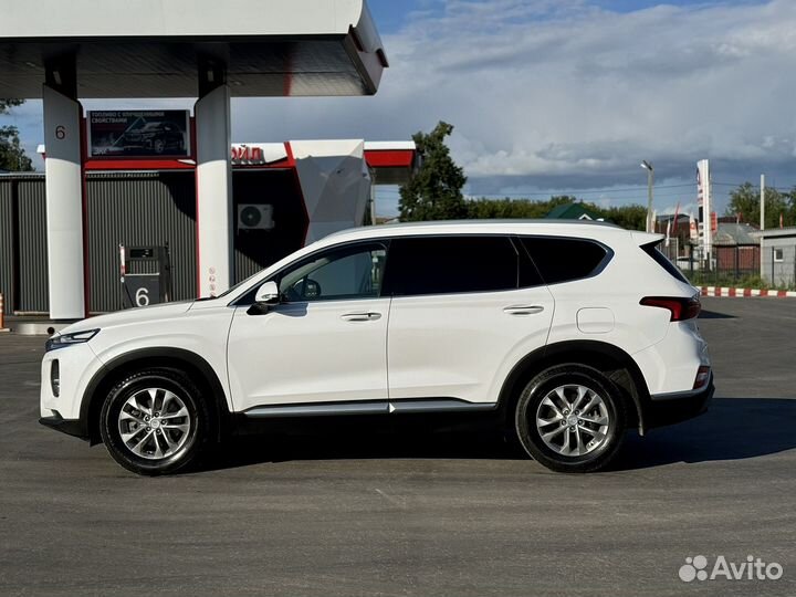 Hyundai Santa Fe 2.4 AT, 2019, 107 000 км