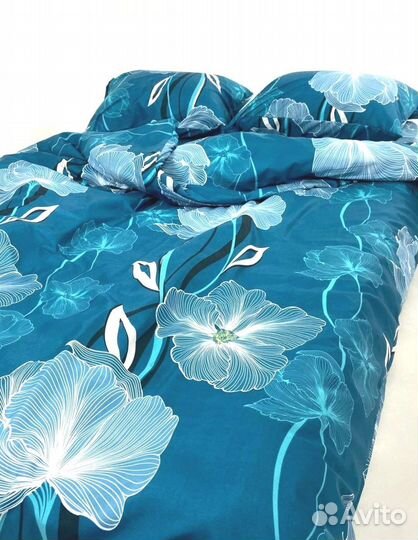 Постельное белье евро новое