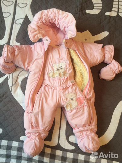 Комбинезон трансформер зимний