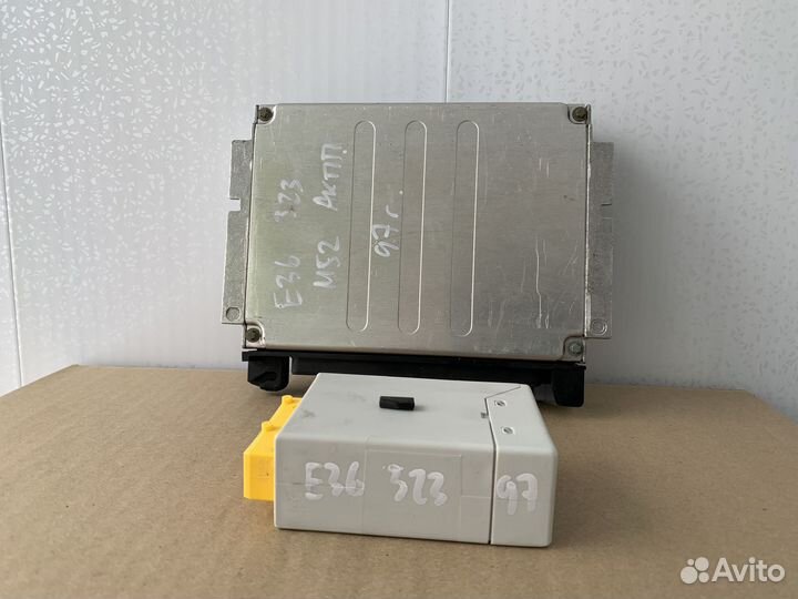 BMW E36 323i M52 АКПП 97 год комплект эбу с чипом
