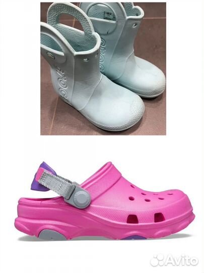 Crocs сапоги, сабо c9