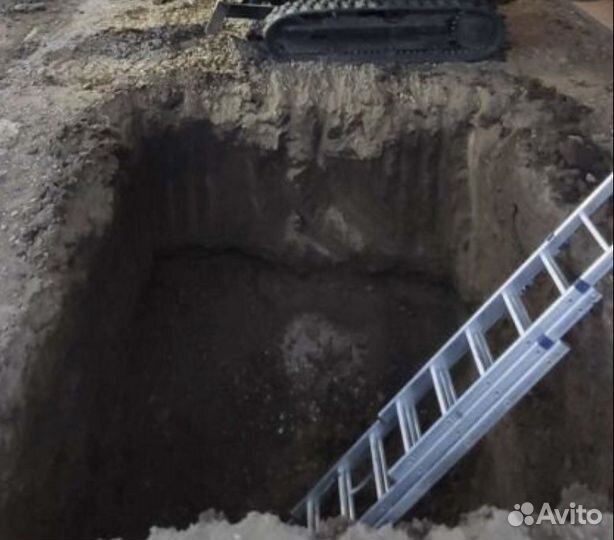 Услуги мини экскаватора, экскаватора