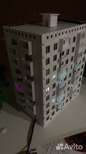 Ночник панелька (с елочкой)