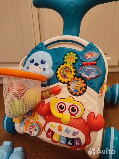 Детский игровой центр-ходунки Elefantino