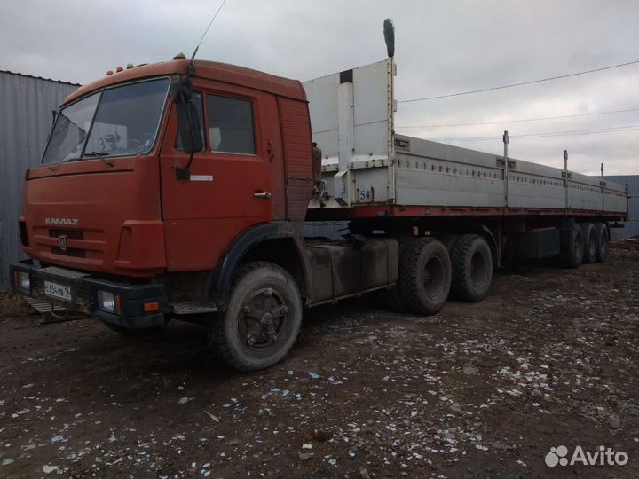 Длиномер шаланда открытый полуприцеп