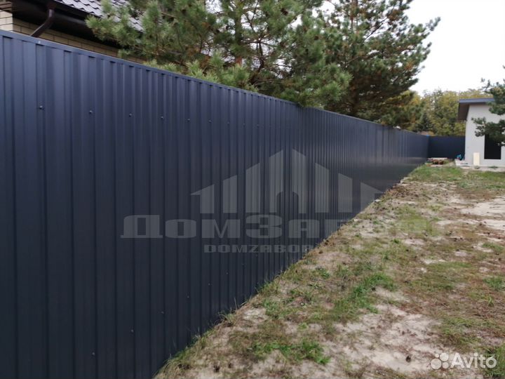 Забор для дачи