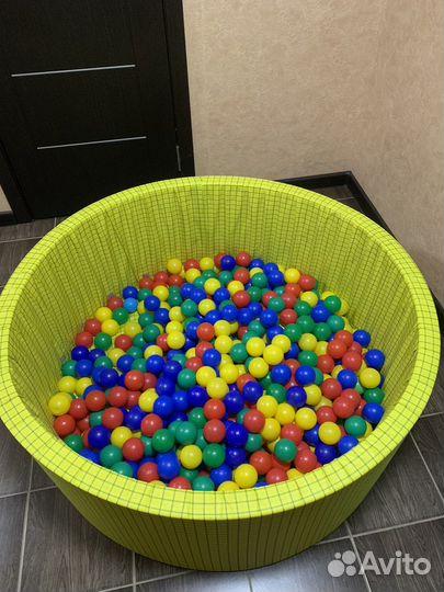 Сухой бассейн с шариками большой