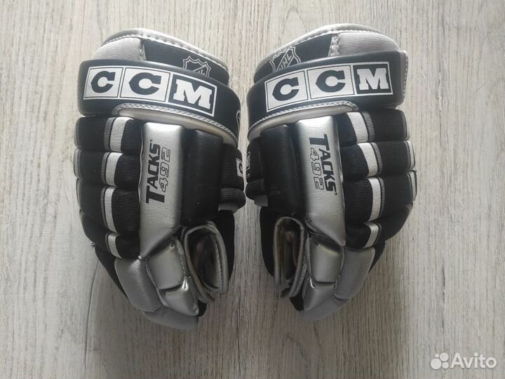 Краги хоккейные размер 11