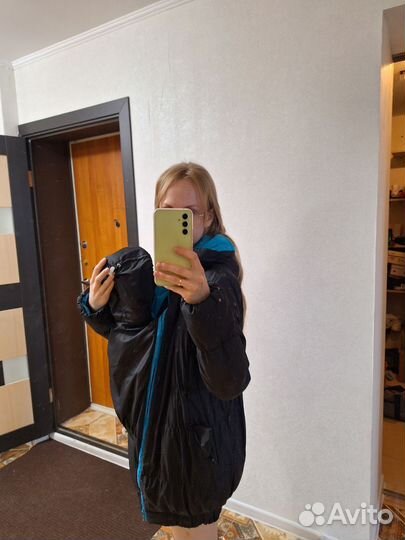 Куртка для беременных зимняя слингокуртка