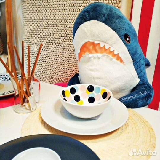 Акула Икеа 100 см