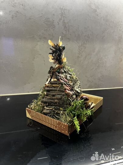 Осенняя поделка из природных материалов