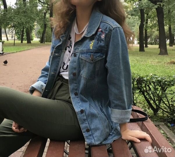 Джинсовая куртка kiabi