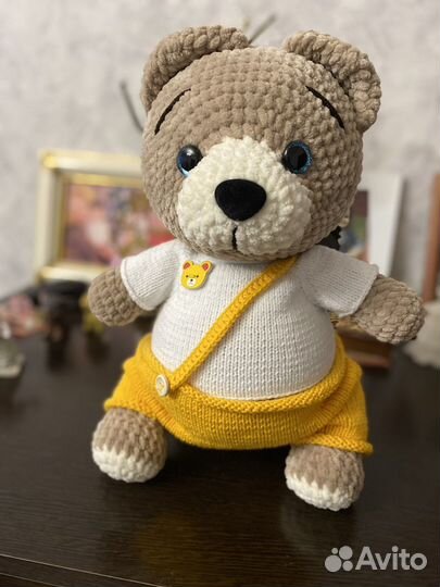 Мягкая игрушка медведь новый