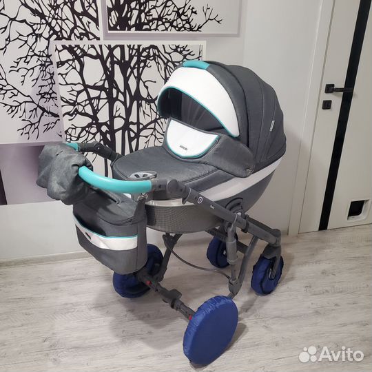 Коляска adamex monte carbon 2 в 1