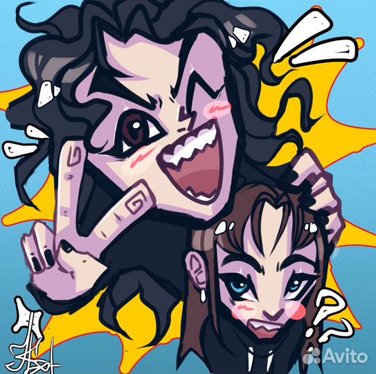 Коммишен/арт на заказ (пока закрыты)