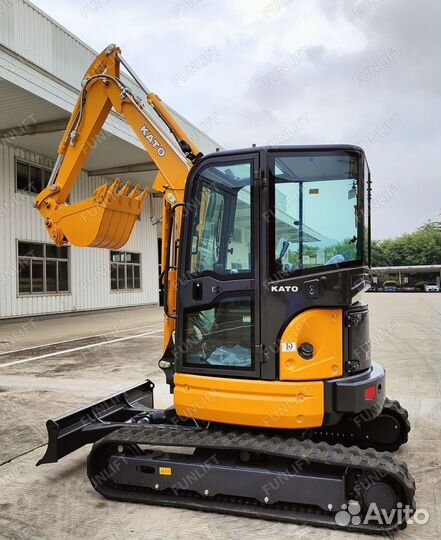 Мини-экскаватор Kato HD37V5, 2023