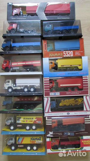 Модели газ, каз, камаз, ЗИЛ, маз, урал, 1/43