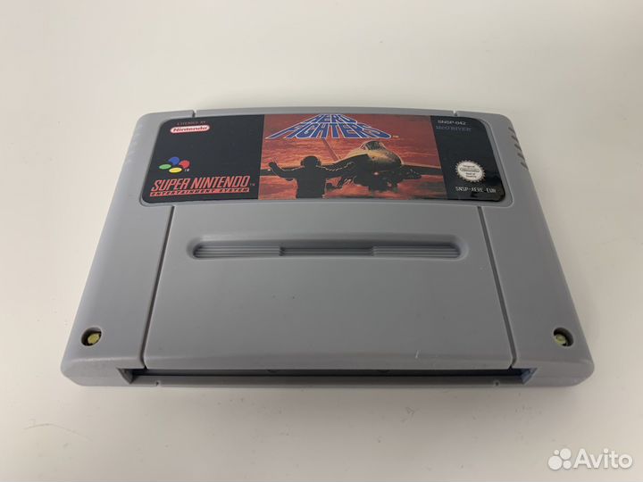 Картридж для Super Famicom (Snes) - Aero Fighters