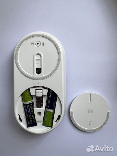 Мышь mi portable mouse (gold) bluetooth