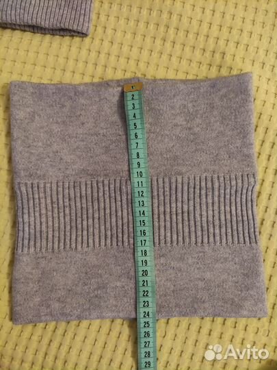 Комплект шапка и снуд