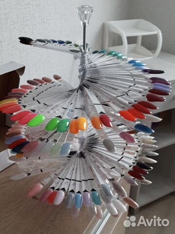 Новая Палитра-стойка для гель лаков