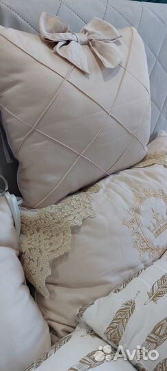 Бортики в детскую кроватку комплект