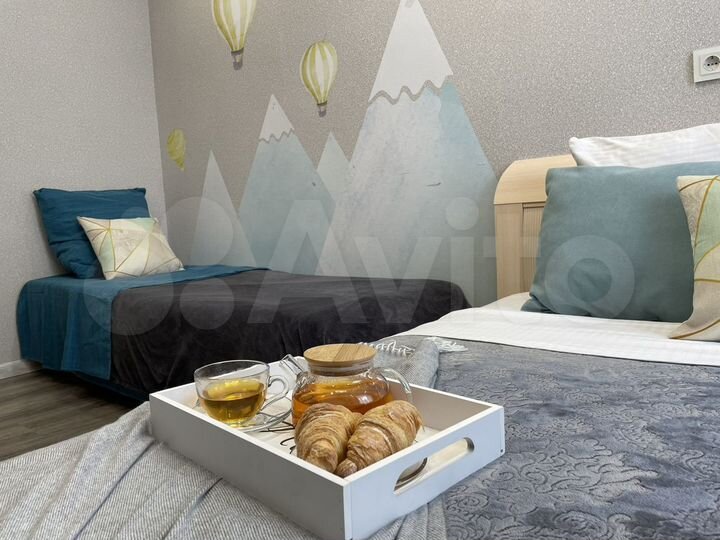 2-к. квартира, 42 м², 1/4 эт.