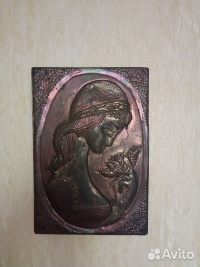 Картина чеканка СССР