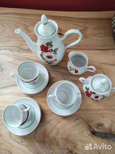 Кофейный сервиз СССР фарфор