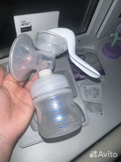 Молокоотсос avent ручной