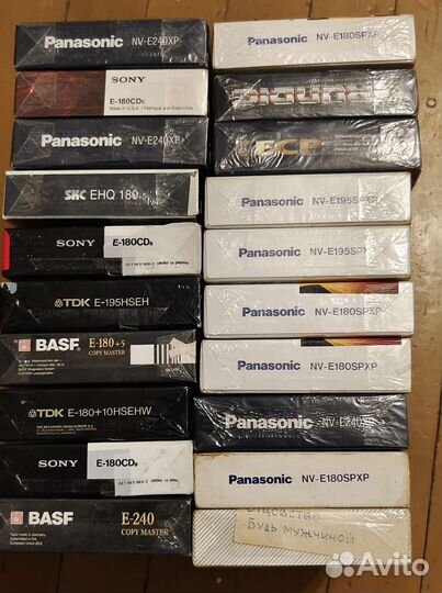 Видеокассеты vhs