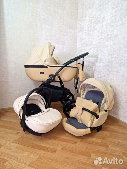 Коляска Peppy Sandra eco 3 в 1