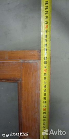 Оконный блок деревянный