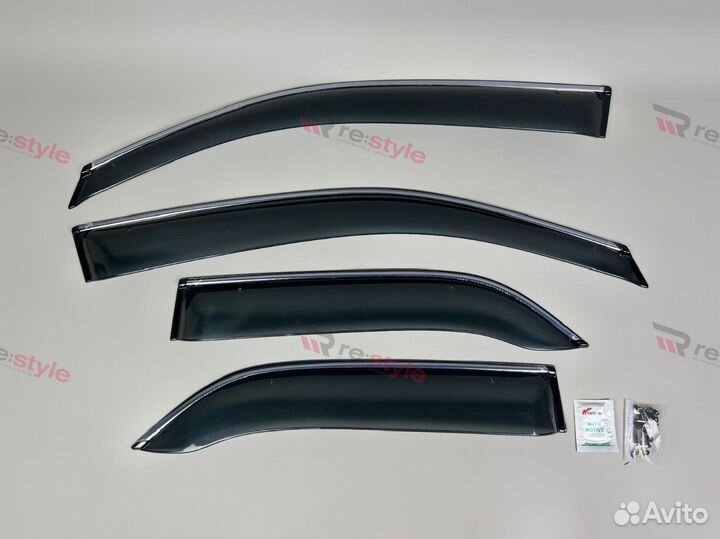 Ветровики Toyota Harrier 10 97-02г Kanglong