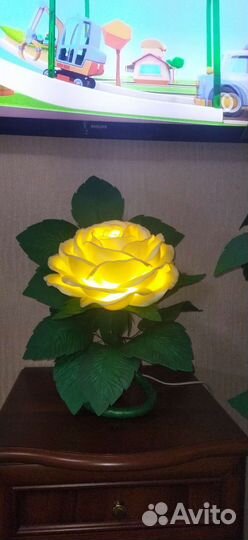 Светильник роза