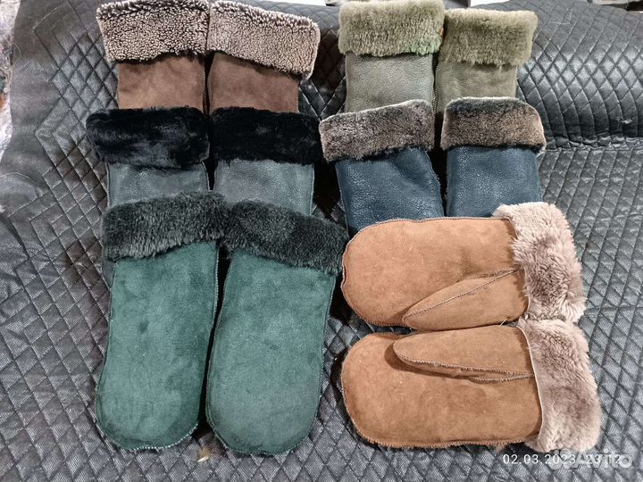 Натуральные Варежки