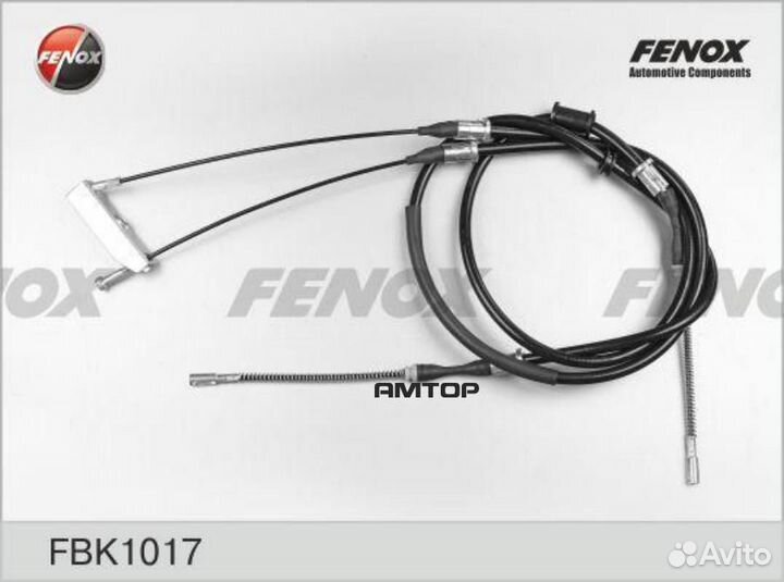 Fenox FBK1017 Трос стояночного тормоза Fenox FBK10