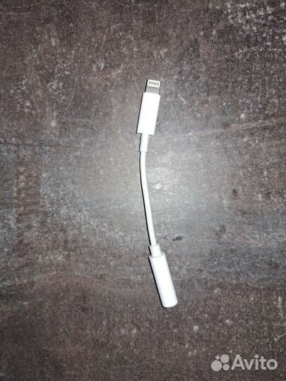 Переходник lightning на jack 3.5